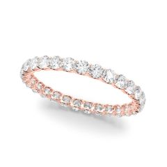 1.00ct F VS Shared-Prong Diamond Eternity Band – 18ct White Gold
