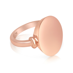 PERFECT PINK GOLD PINKY RING