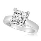 Princess Cut Solitaire Diamond Engagement Ring Sydney