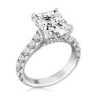 Radiant & Round Brilliant Cut Diamond Engagement Ring Sydney